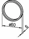 Helios FRS-DR 63 Dichtungsring DN 63 mm 1 Satz = 10 Stück – Bild 2