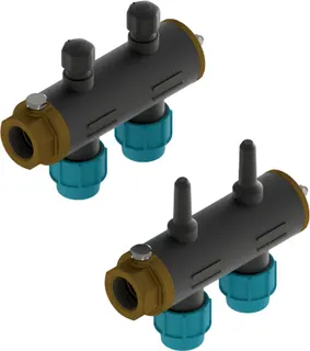 SBK Universalverteiler 5000 2" KST 02-fach Abgang 40mm