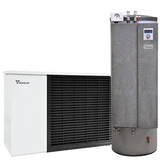 Novelan Luft / Wasser-Wärmepumpen LAD 7 m.Compact-Station Dual- CD, 103602CSD22