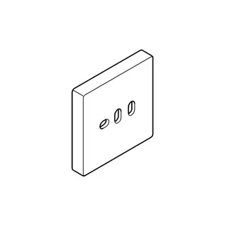 GROHE Ausgleichsscheibe 27933 für Euphoria Cube Duschsysteme chrom – Bild 4
