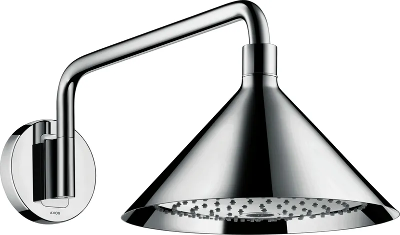 Hansgrohe Kopfbrause Axor Front mit Brausearm chrom