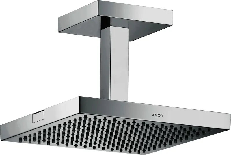 Hansgrohe Kopfbrause Axor Starck 240x240mm chrom mit Deckenanschlussstück