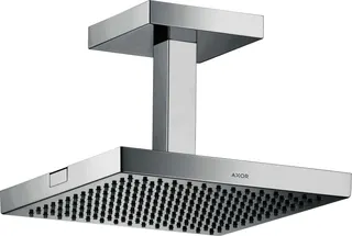 Hansgrohe Kopfbrause Axor Starck 240x240mm chrom mit Deckenanschlussstück