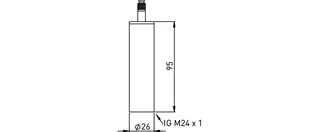 ASW Verlängerung MS verchromt für UP-Ventile, 95mm, Nr.151797 – Bild 2
