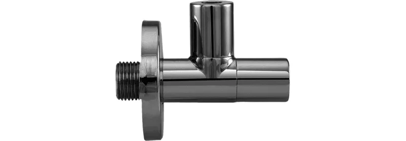 ASW Design-Eckventil 1/2" runde Bauform Nr.108654