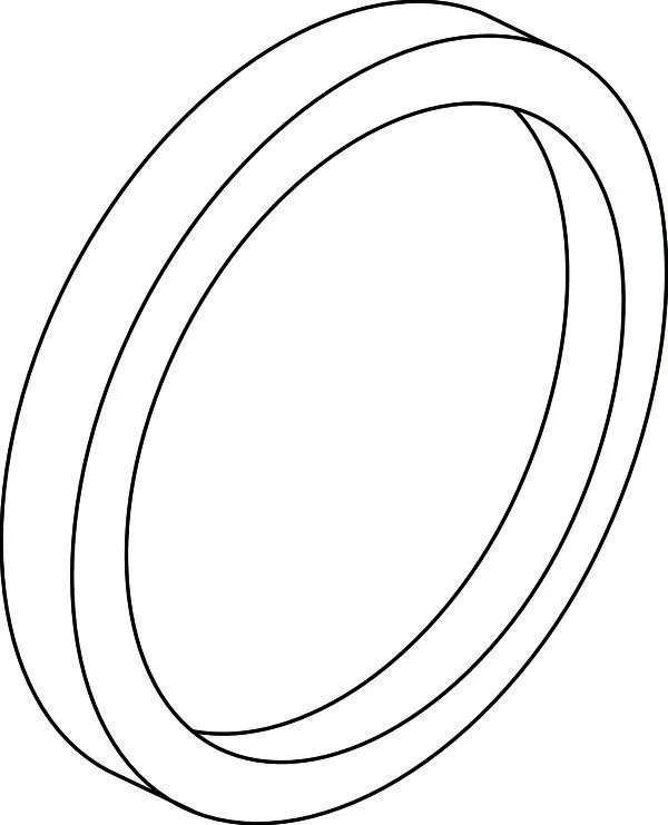 Ideal Standard Distanzrahmen, rund, d:163mm, A962464AA, inkl. Rosette, Chrom