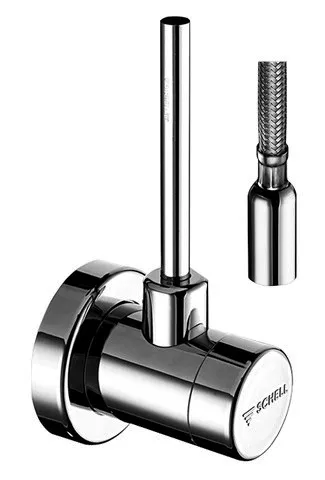 SCHELL Design-Eckventil CLASSIC regulierbar, ASAG, 1/2", chrom