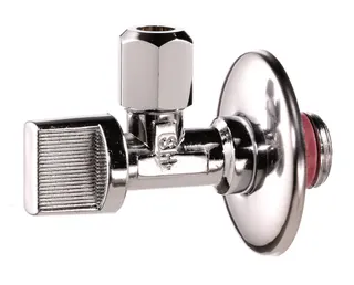 HS Kugel-Eckventil 1/2"x10mm mit V+S Design-Griff Nr.2536