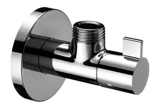 SCHELL Design-Eckventil WING regulierbar, ohne Verschr., 1/2", chrom