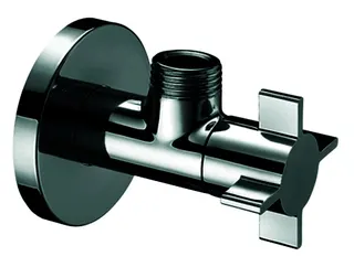 SCHELL Design-Eckventil 4WING regulierbar, ohne Verschr., 1/2", chrom