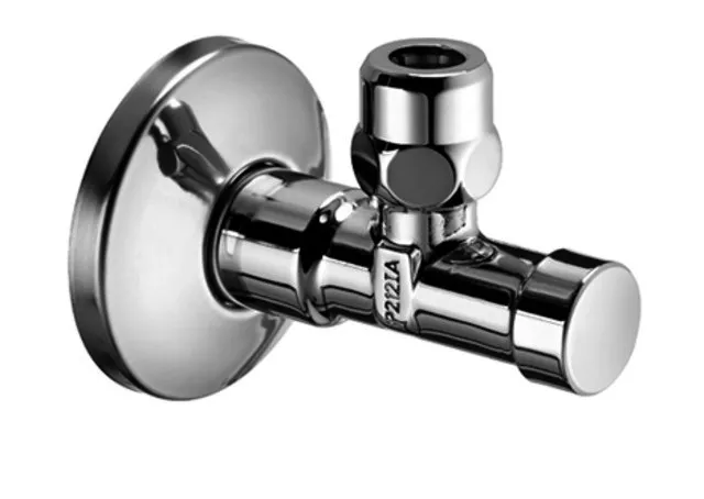 SCHELL Eckventil, regulierbar gesicherte Betätigung, 1/2", chrom