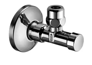 SCHELL Eckventil, regulierbar gesicherte Betätigung, 1/2", chrom