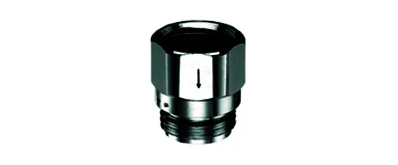 SCHELL Rückflussverhinderer f. Wannen-und Brausebatt., 1/2", chrom