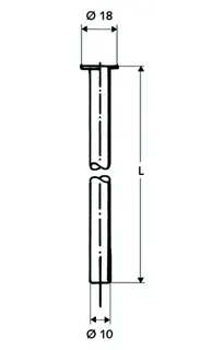 SCHELL Kupferrohr 1/2" Bördel, d:10, L:300, chrom – Bild 4