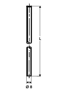 SCHELL Kupferrohr glatt, d:8, L:500, chrom – Bild 2