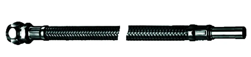 SCHELL Schlauch Clean-Fix S, flexibel 3/8" Verschr., Rohrst. 10, L:1000, chrom