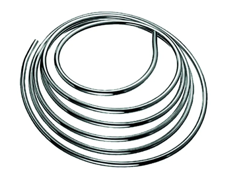 SCHELL Kupferrohr Ringform, d:12, L:5000, chrom