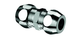 SCHELL Gerade-Doppel-Verschraubung 3/8"AGx3/8"AG, d:8, chrom – Bild 2