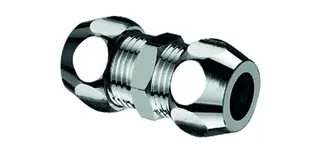 SCHELL Gerade-Doppel-Verschraubung 1/2"AGx1/2"AG, d:12, chrom