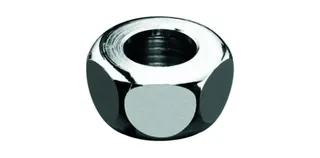 SCHELL Überwurfmutter ohne Dichtung, 3/8"x10, chrom