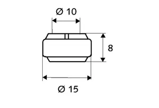 SCHELL Klemmring 3/8"x10 – Bild 2
