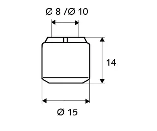 SCHELL Längenausgleichsstück 3/8"x10 – Bild 3
