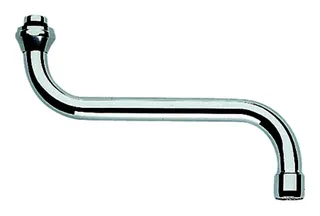 GROHE S-Auslauf 13005 Ausladung 150mm für Küchen-Wandbatterien 1/2'' chrom