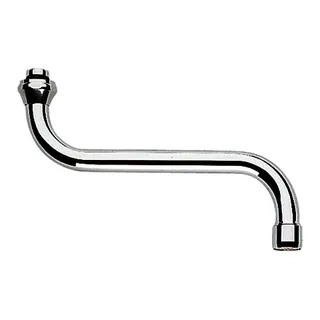 GROHE S-Auslauf 13005 Ausladung 150mm für Küchen-Wandbatterien 1/2'' chrom – Bild 2