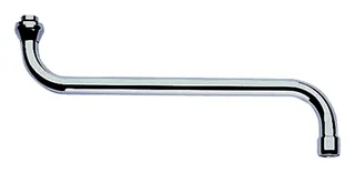 GROHE S-Auslauf 13017 Ausladung 301mm Verschraubung 3/4'' chrom