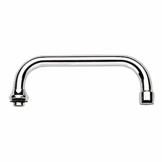 GROHE U-Auslauf 13028 Ausl.200mm f. Küchen-Wandbatt.1/2''chrom, 3/4"Verschr.