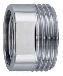 NEOPERL Reduktion Messing verchromt, 1/2" x 3/4" hoch