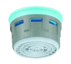 NEOPERL CASCADE SLC AC Inn. Hellblau m.Dichtungen,M22/M24,A=13.5-15 l/min,alt