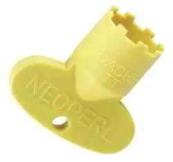 NEOPERL CACHE Serviceschlüssel Kunststoff/gelb, TT / M16.5x1