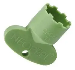 NEOPERL CACHE Serviceschlüssel Kunststoff/grün, TJ / M18.5x1