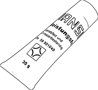 Fett f. O-Ring HANSA 59901040 30 g – Bild 2