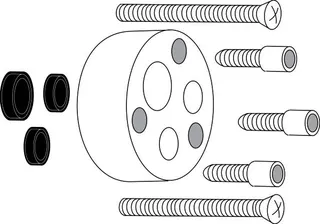 Ideal Standard 3-L.Verlängerung, 20mm, f.A3502, Chrom – Bild 2
