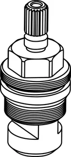 Ideal Standard JADO Keramikoberteil G1/2, H960136NU, linksschließend – Bild 2