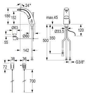 CONTI+ iQ elektr. IR Standarm. Vcon. m.Misch. druckl. CR o.Ablg. Click+ A30 – Bild 2