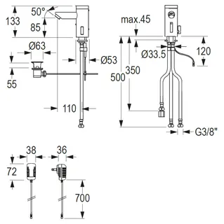 CONTI+ lino elekt. IR Standarm. NetzAP m.Misch. Chr. o.Ablg. Click+ L30 – Bild 2