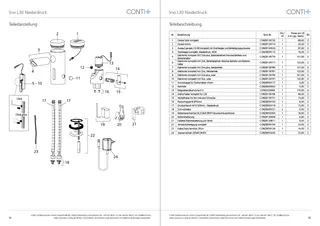 CONTI+ lino elekt. IR Standarm. Solar m.Misch. Chr. o.Ablg. Click+ L30 – Bild 3