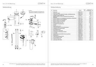 CONTI+ lino elekt. IR Standarm. Vcon. m.Misch. Chrom m.Ablg. Click L10 – Bild 3