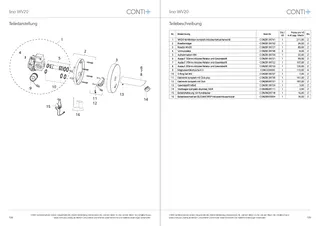 CONTI+ lino elekt. IR Wandarm. Batt. UP Auslauf 170mm o.Misch. Chrom Click WV20 – Bild 3