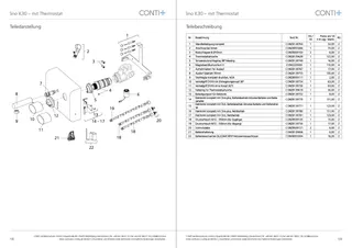CONTI+ lino elekt. IR Wandarm. NetzUP AP Ausl.220mm Thermostat Edelst. Click K30 – Bild 3