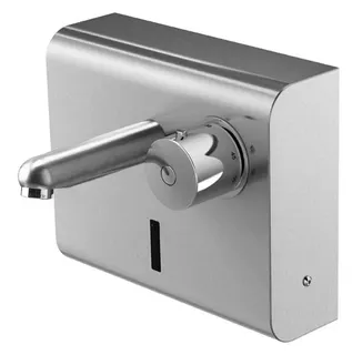 CONTI+ lino elekt. IR Wandarm. Batt. AP Ausl.172mm Thermostat Edelst. Click+ K30