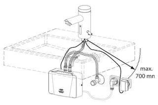 CONTI+ lumino+ el. IR Standarm. NetzAP Durchl.erh3,5kW/230V m.Ablg. Click+ L10c – Bild 2