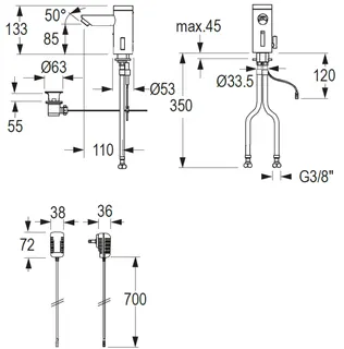 CONTI+ lumino el. IR Standarm. NetzAP m.Misch. Chrom o.Ablg. Click L10i – Bild 2