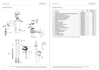 CONTI+ lumino el. IR Standarm. NetzAP m.Misch. Chrom m.Ablg. Click L10i – Bild 3