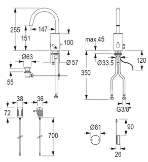 CONTI+ loopino el. IR Standarm. NetzAP m.Misch. Chrom o.Ablg. Click G10 – Bild 2
