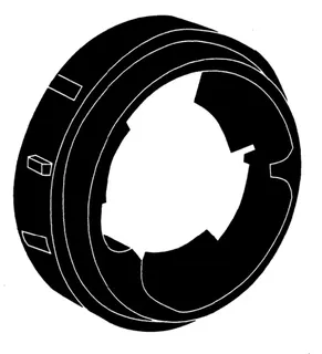 GROHE Anschlagring 47297 für Sinfonia/Kira chrom – Bild 3