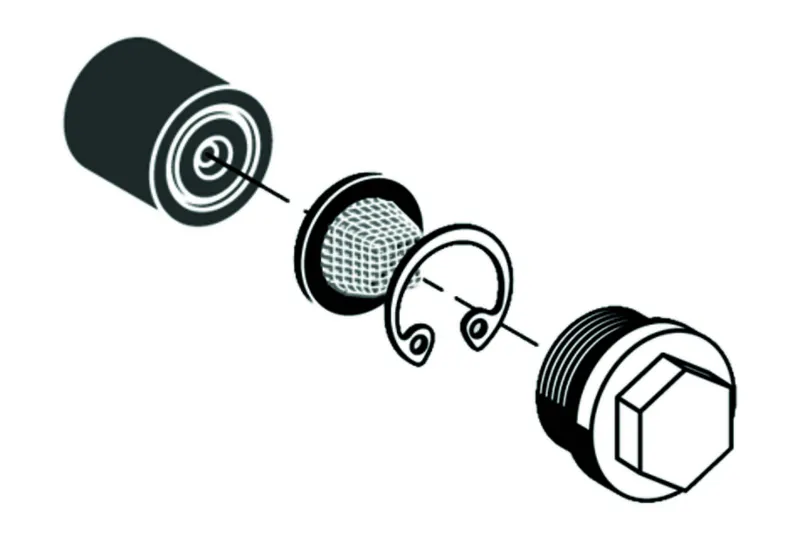 SCHELL Filterset LINUS für UP-Dusche/-Waschtisch-Armatur